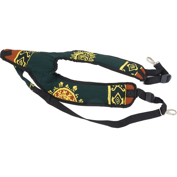 Viking VDS2 B/R Djembe Strap, Black/Red (GR17901)