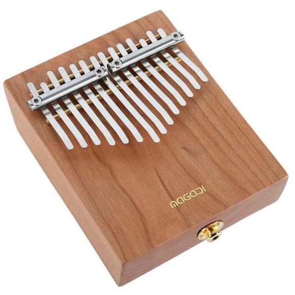 Magadi M14-E 14 Note Electro Kalimba, Cherry (GR18004)