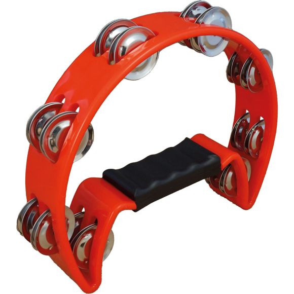 Atlas AP-04R Half Moon Tambourine, Red (GR19034R)