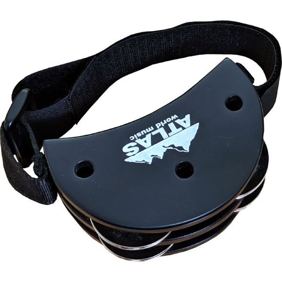 Atlas AP-10K Foot Tambourine, 4 Jingle Pairs (GR19038)