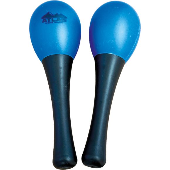 Atlas AP-SE4B Pair of Egg Maracas, Blue (GR19051B)