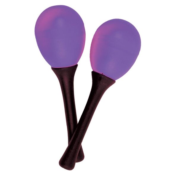 Atlas AP-SE4E Pair of Egg Maracas, Purple (GR19051E)