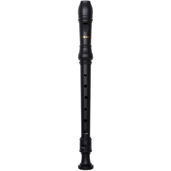Valentino VR-105 Descant Recorder, Matt Black (GR20000)