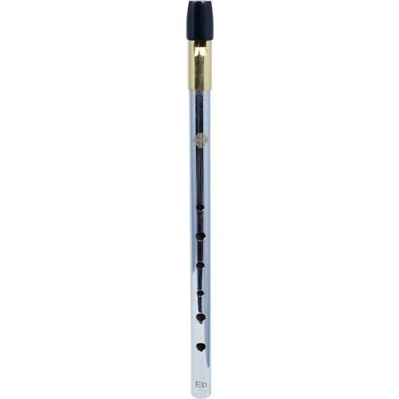 Glenluce Wexford High Eb Whistle. Chrome Finish (GR22084H)