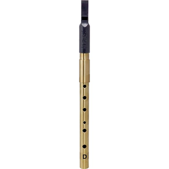 Nightingale Brass High D Whistle, Tuneable Brass (GR22119D)