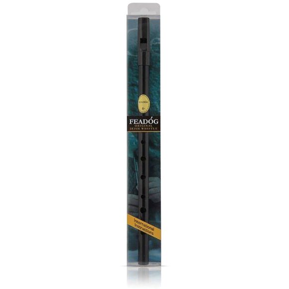 Feadog FW26A Pro D Whistle, Black (GR23078K)