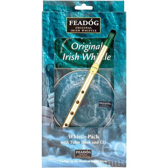 Feadog FW03 Triple Pack Brass D Whistle (GR23079)