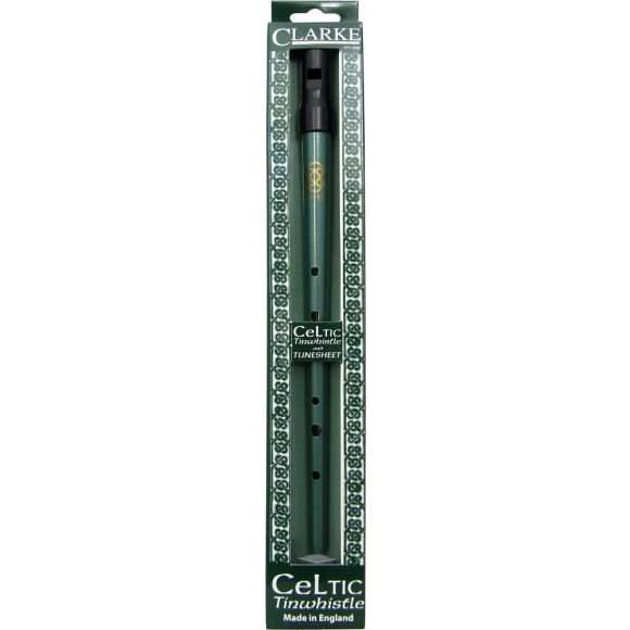 Clarke High D Whistle, Celtic Design (GR23088)