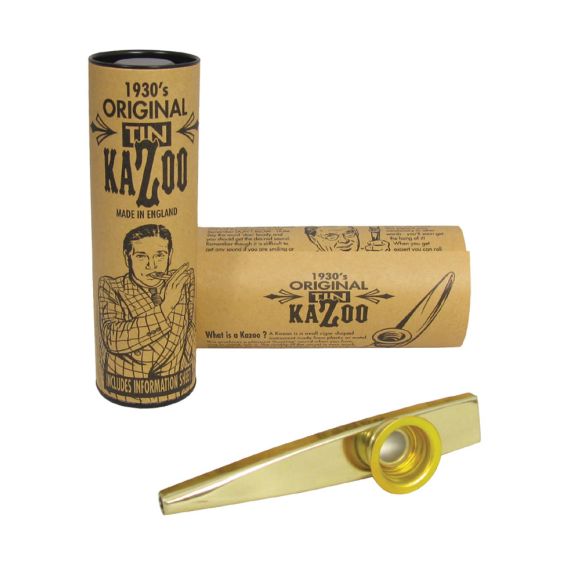 Clarke Metal Kazoo, Gold Colour (GR27077)
