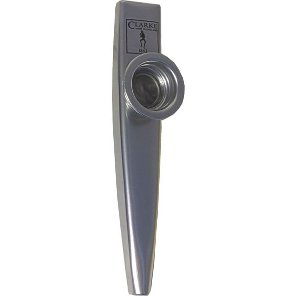 Clarke Silver Coated Metal Kazoo (GR27078S)