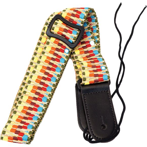 Viking VUS-30 Cotton Uke Strap, Multi Colour (GR35700)