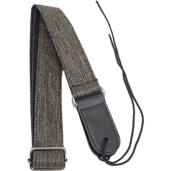 Viking VUS-32 Cotton Uke Strap, Grey (GR35702)