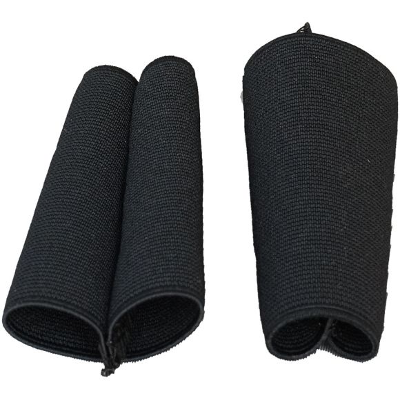 Manifatture MS-50-K Buckle Strap Covers, Black (GR42099K)