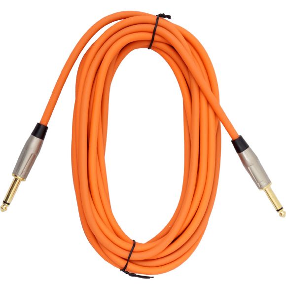 Viking VGL-2026-OR 6m Orange Guitar Lead.SS (GR85053O)