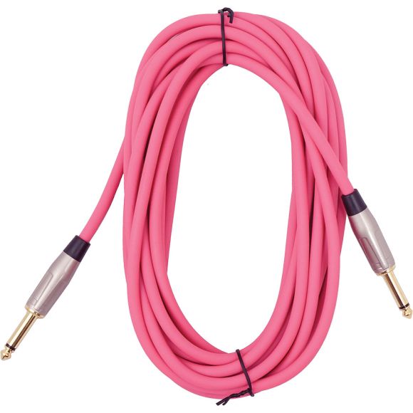 Viking VGL-2026-PK 6m Pink Guitar Lead. SS (GR85053P)