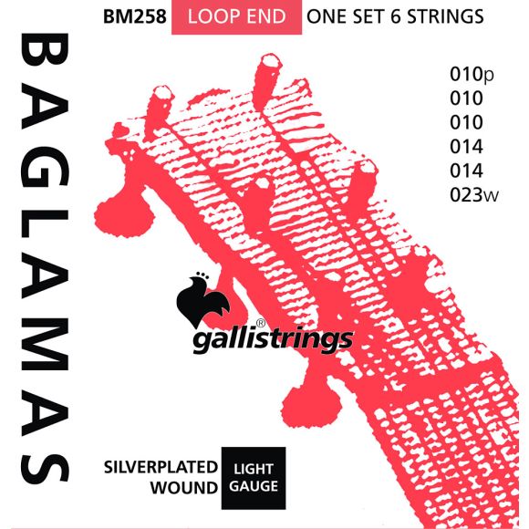 Galli BM258 Baglamas Strings (GS36602)