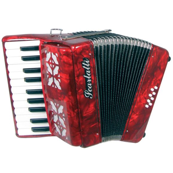 Scarlatti Piano Accordion, 8 Bass. Red (GX41009R)