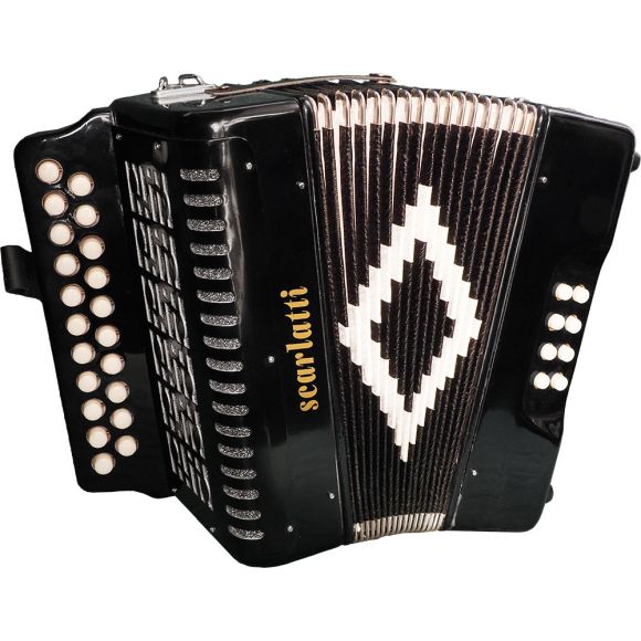 Scarlatti MARINO D/G Melodeon, Black (GX42002)