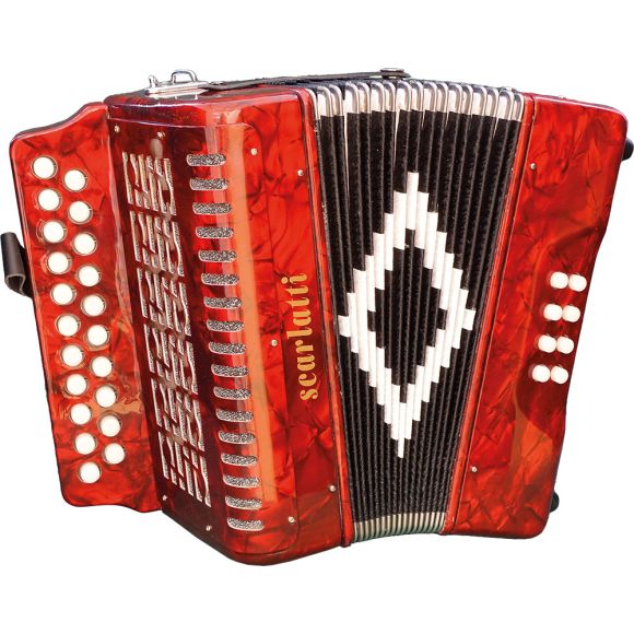 Scarlatti MARINO B/C Melodeon, Red (GX42003)
